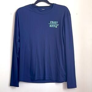Coast Hippie quick dry long sleeve crewneck performance athletic tshirt sz S